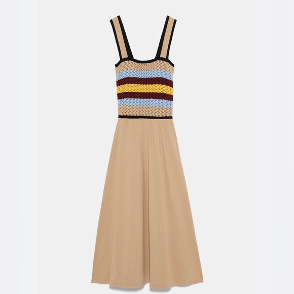 Zara Dresses Zara Crochet Dress Poshmark